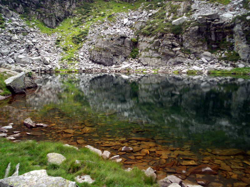 Colle Mologna piccola e lago Riazzale